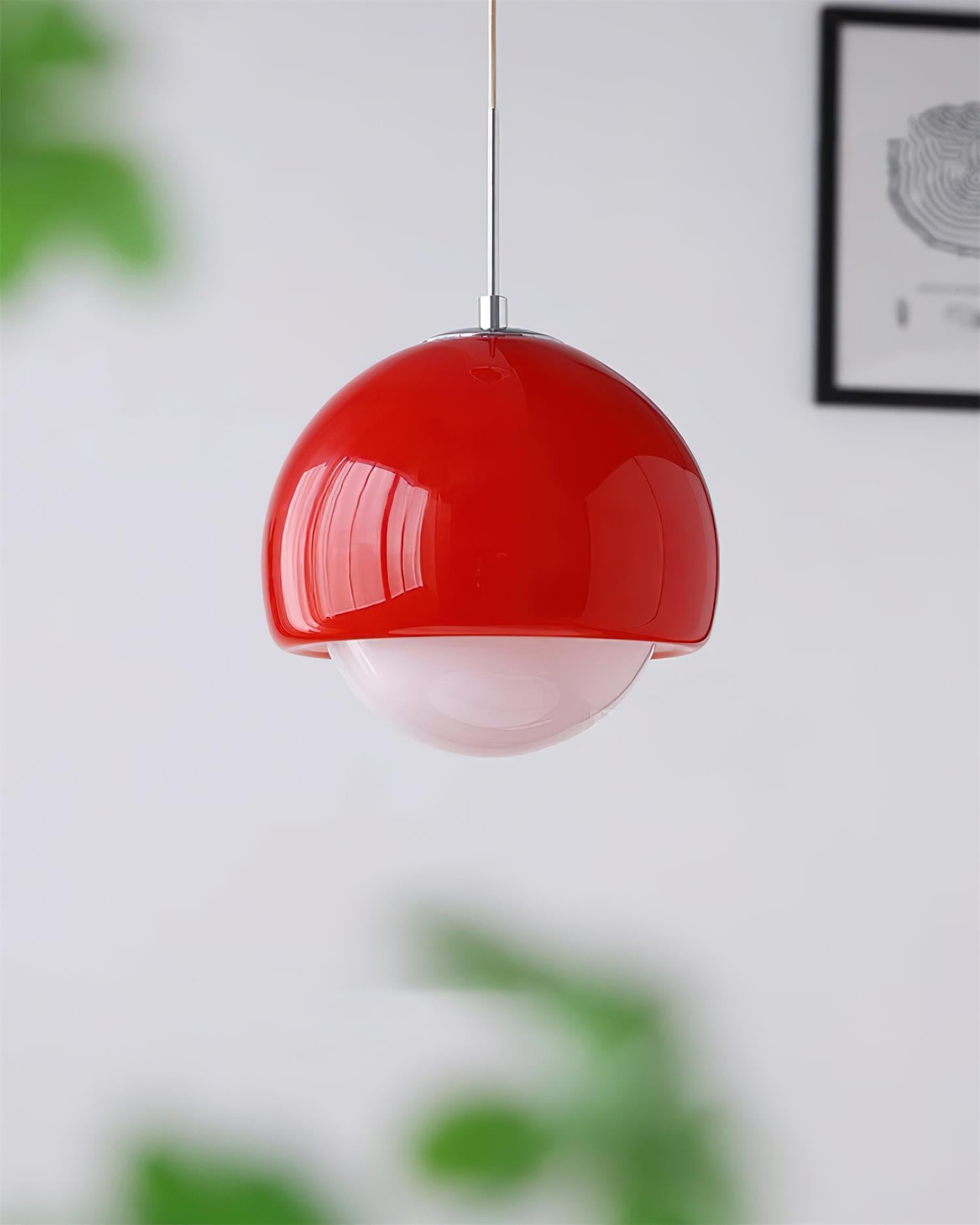Tera Lampe Pendante Rétro Moderne en Verre - Neutralighting