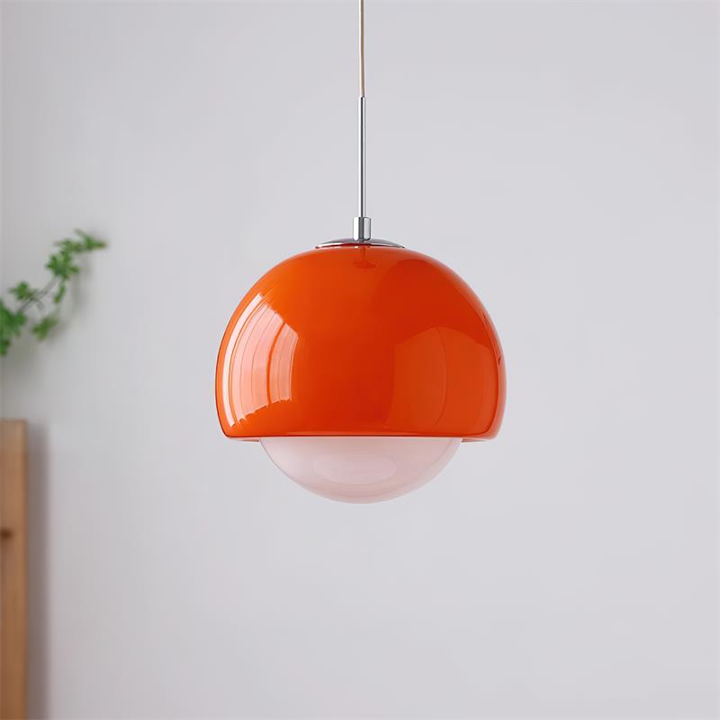 Tera Lampe Pendante Rétro Moderne en Verre - Neutralighting
