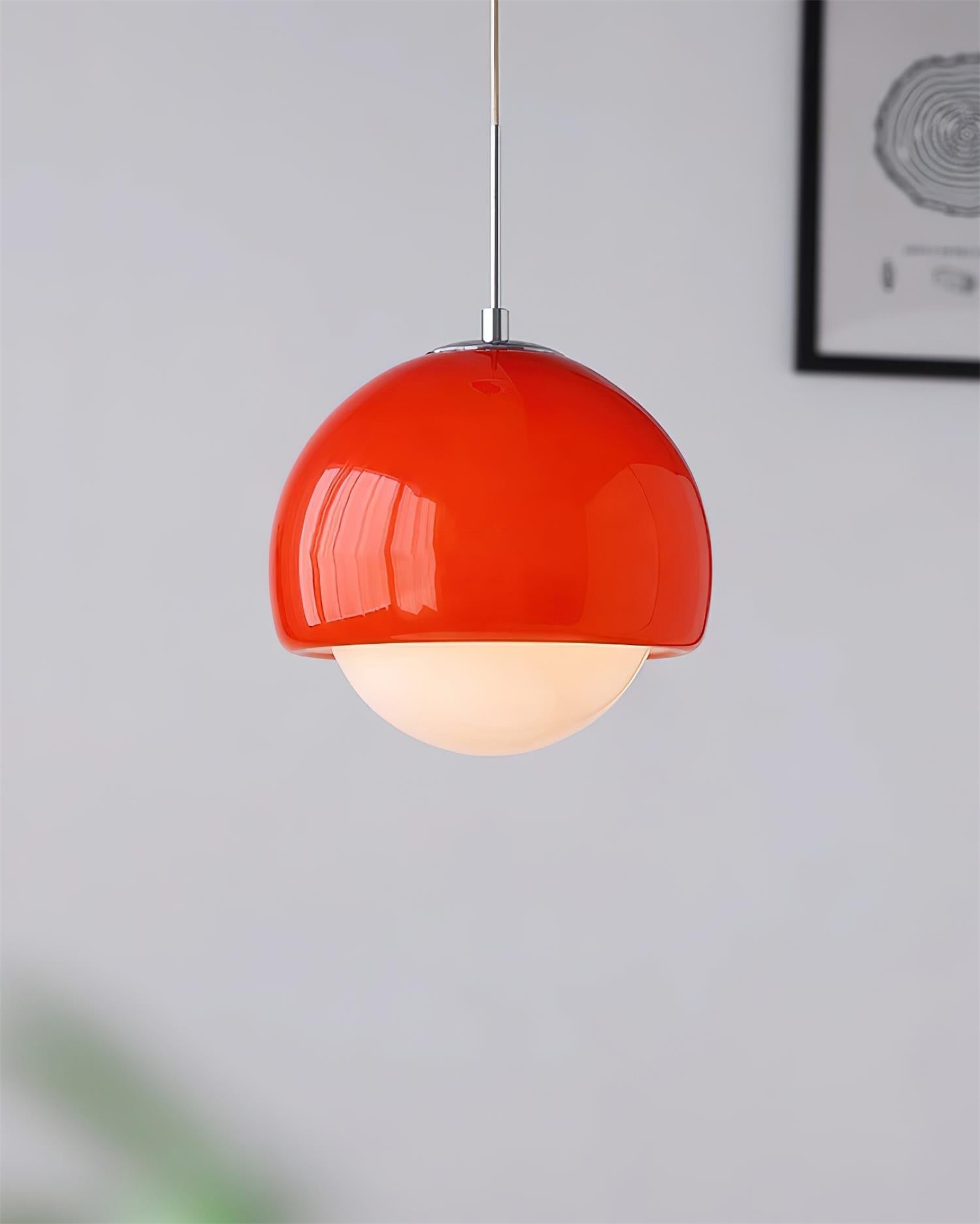 Tera Lampe Pendante Rétro Moderne en Verre - Neutralighting