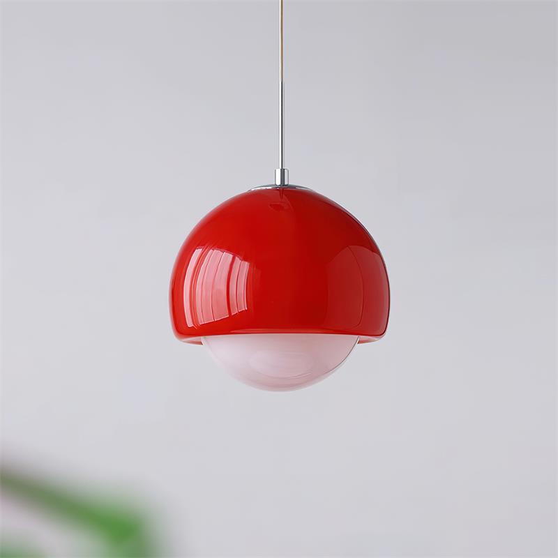 Tera Lampe Pendante Rétro Moderne en Verre - Neutralighting