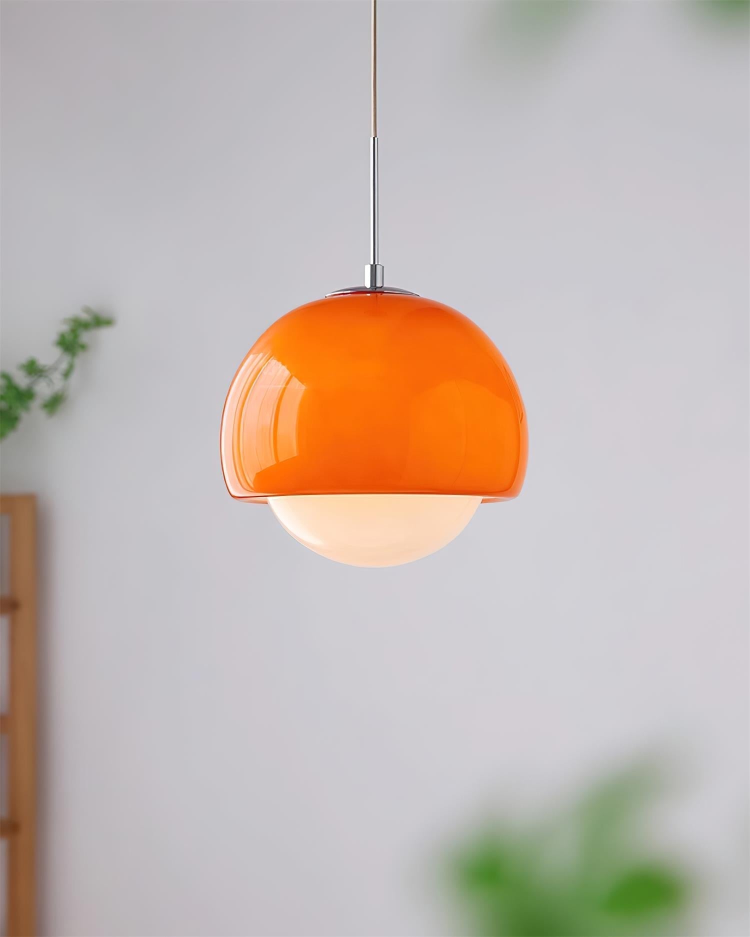 Tera Lampe Pendante Rétro Moderne en Verre - Neutralighting