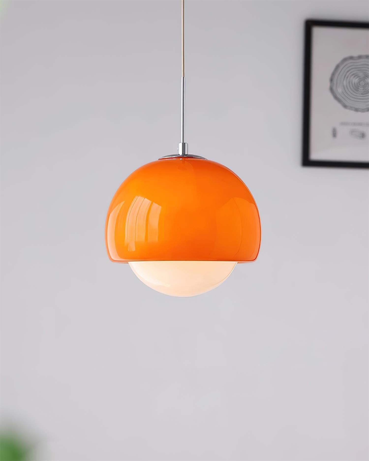 Tera Lampe Pendante Rétro Moderne en Verre - Neutralighting