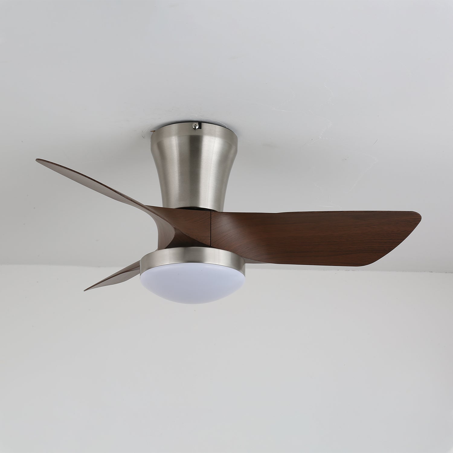 Trivon Plafonnier Ventilateur Moderne en Bois