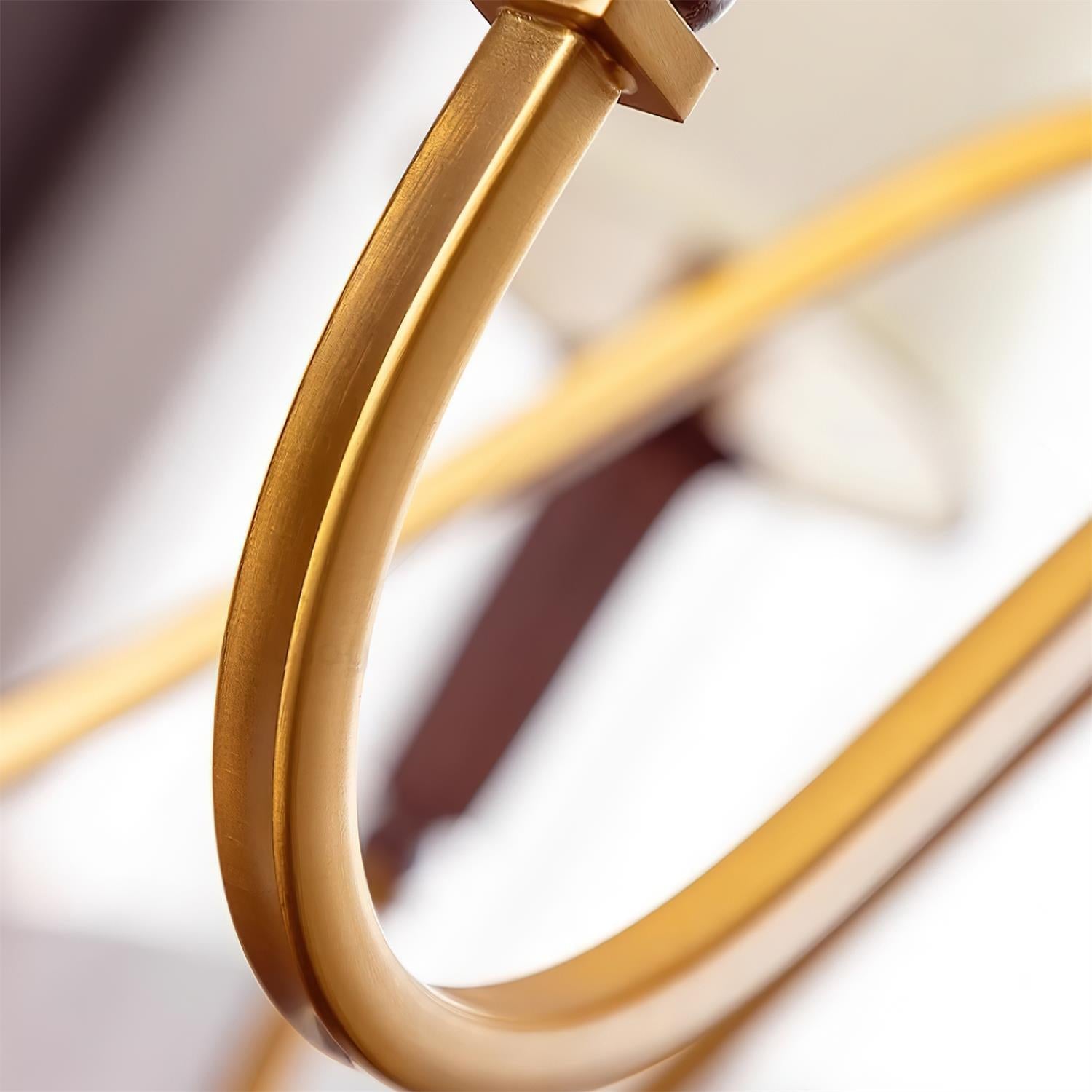 Gianna Lustre Vague Dorée Conique - Neutralighting