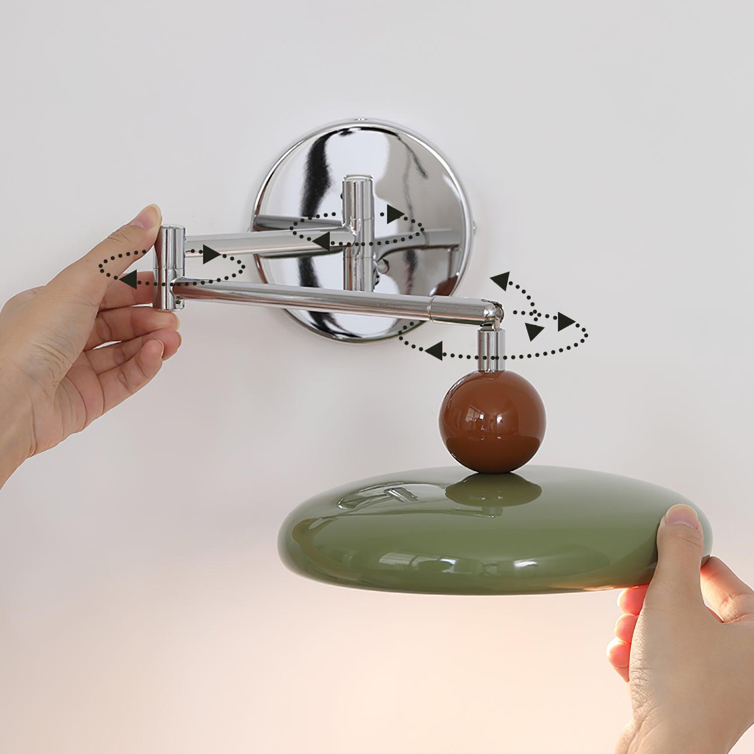 Ovelle Lustra Applique Murale Bras Pivotant - Neutralighting