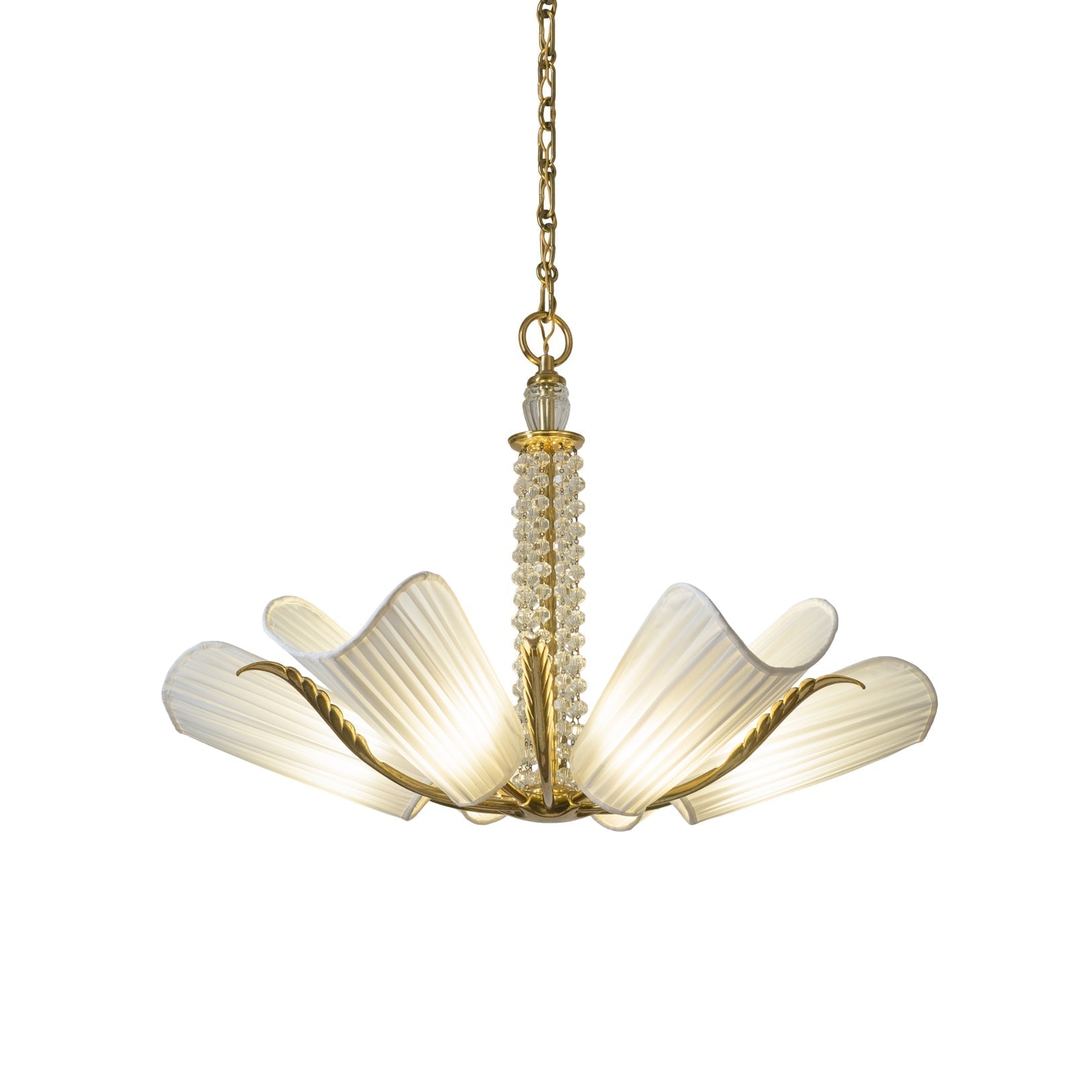Arsole Lustre en Cristal et Tissu à Créativité Individuelle - Neutralighting