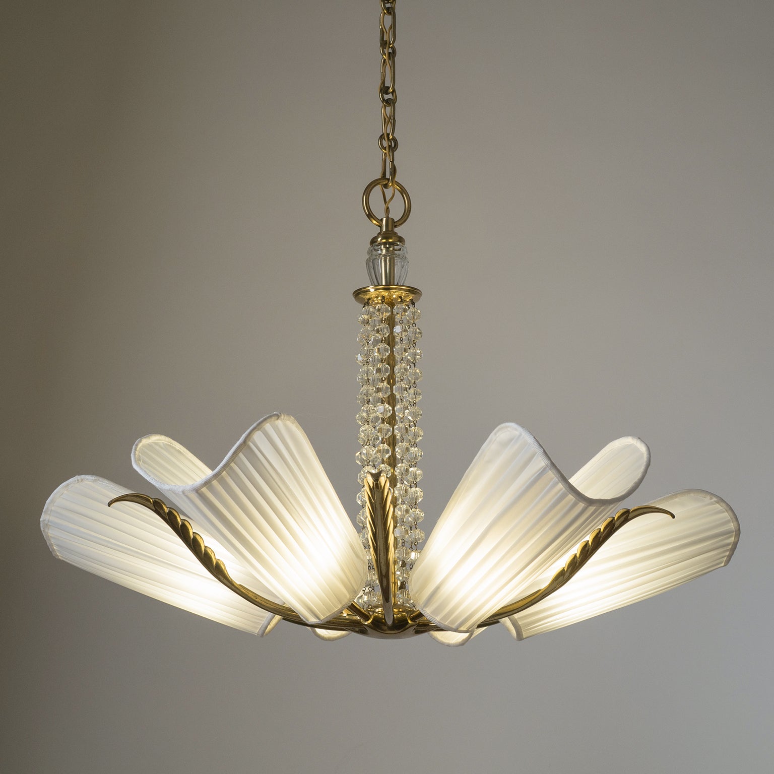 Arsole Lustre en Cristal et Tissu à Créativité Individuelle - Neutralighting