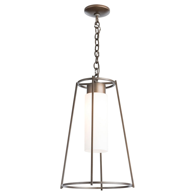 Vasilora Suspension Extérieur Vintage Industrielle En Métal Et Verre - Neutralighting
