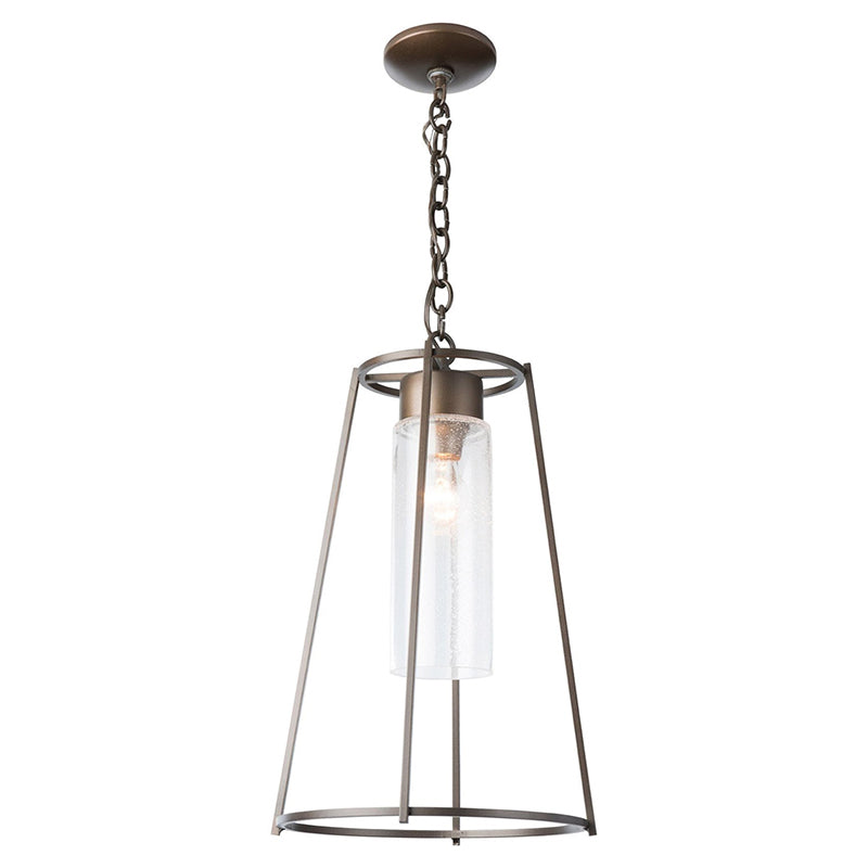 Vasilora Suspension Extérieur Vintage Industrielle En Métal Et Verre - Neutralighting