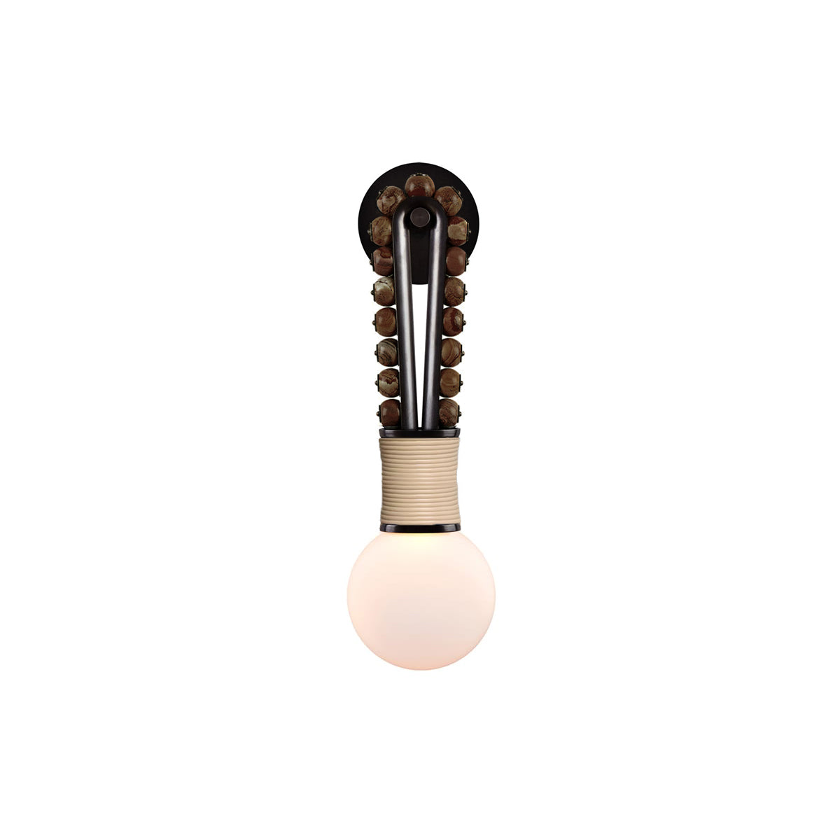 Sytala Applique Murale En Verre De Noyer De Qualité Supérieure - Neutralighting