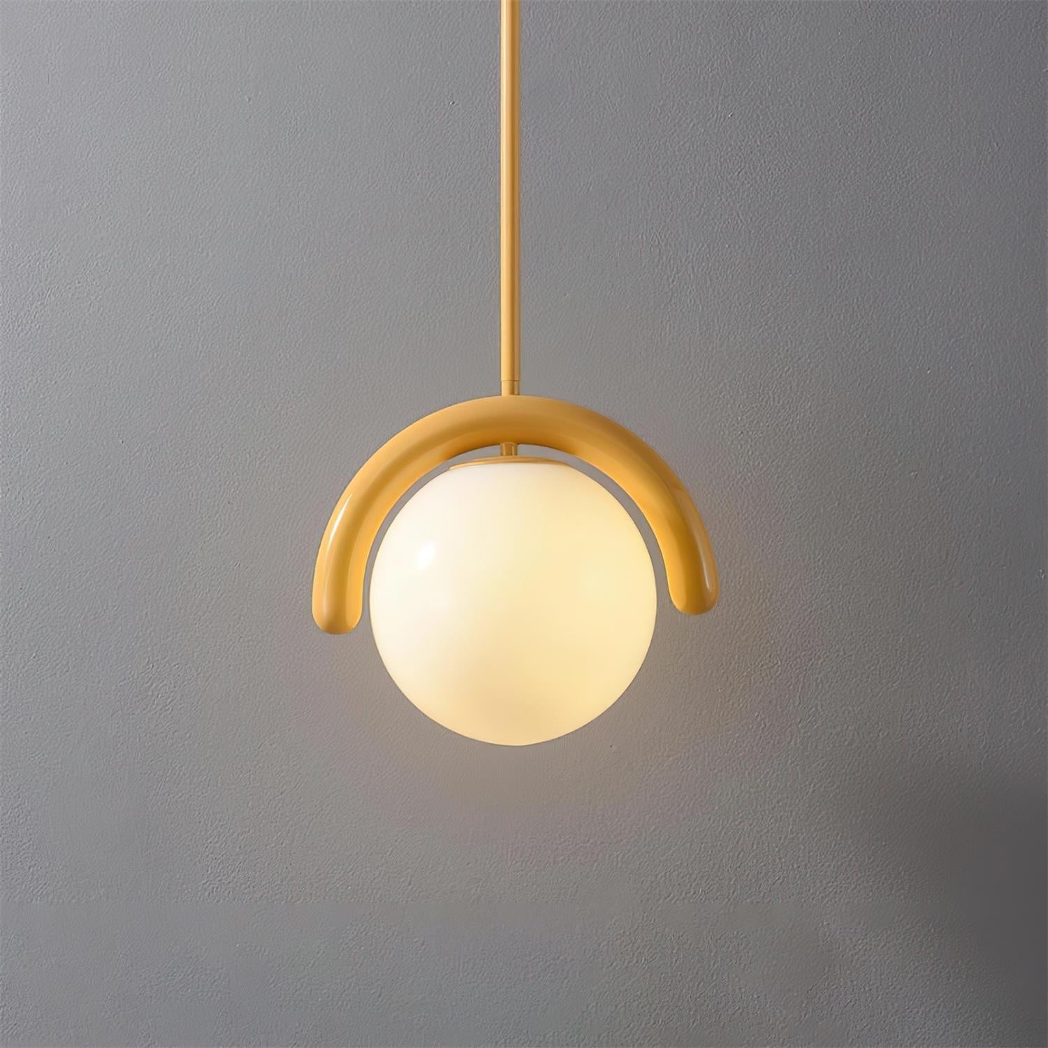 Solari Suspension Jaune Minimaliste - Neutralighting