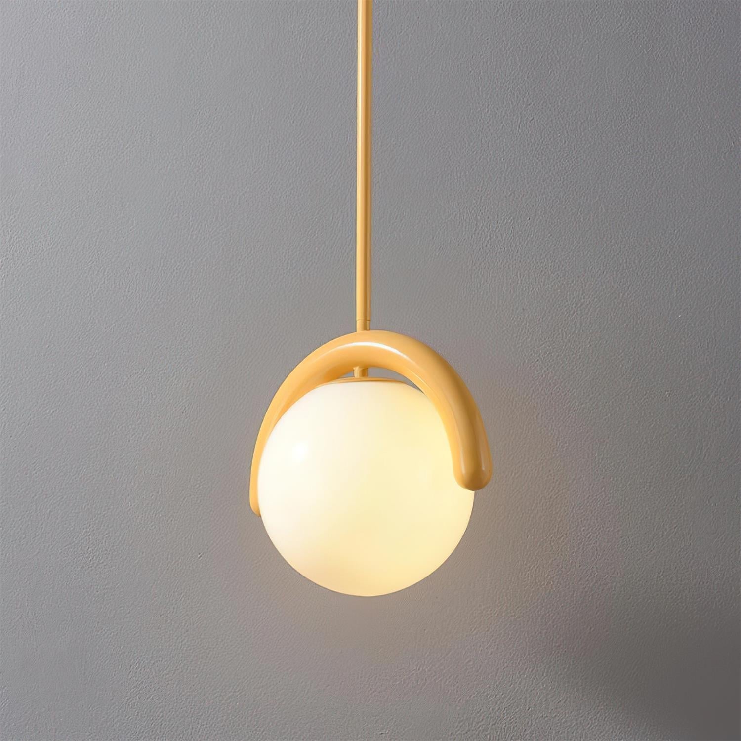 Solari Suspension Jaune Minimaliste - Neutralighting