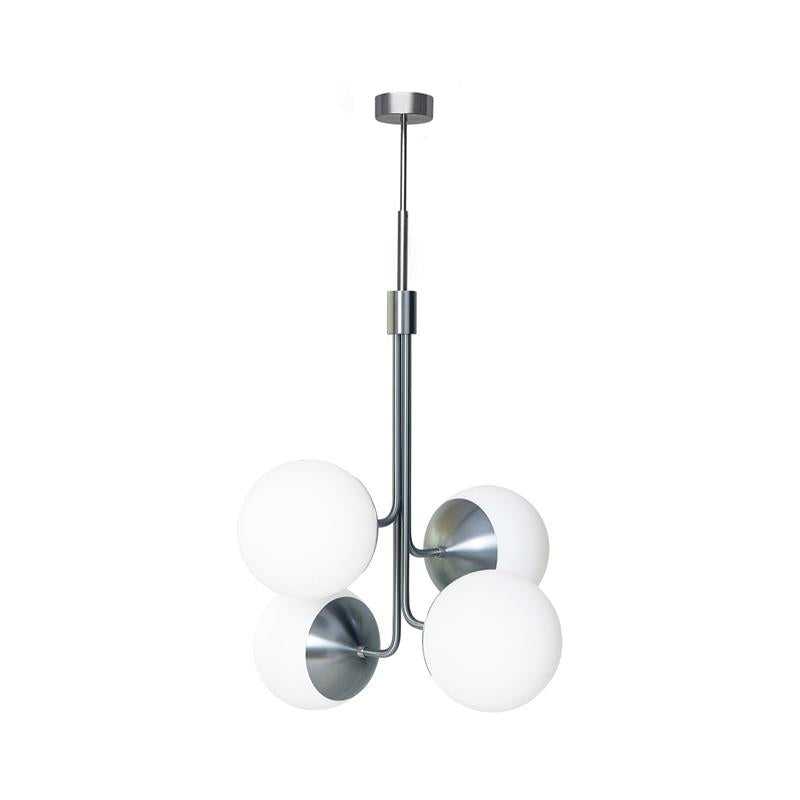 Uzorus Lustre En Verre Vert Velours Art Bouquet - Neutralighting