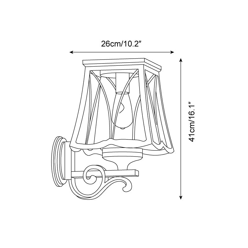 Loria Applique Murale Extérieure Lanterne - Neutralighting