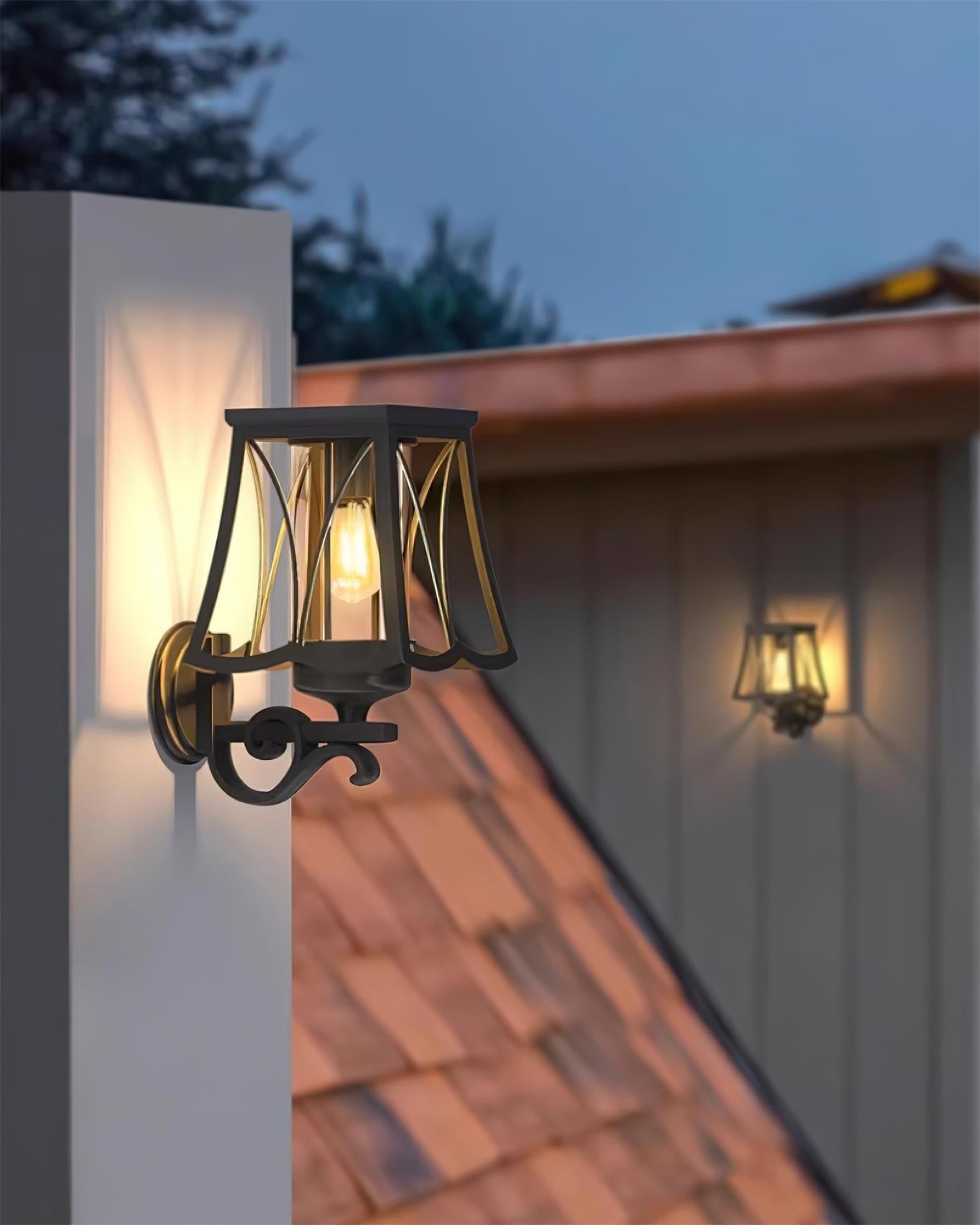 Loria Applique Murale Extérieure Lanterne - Neutralighting