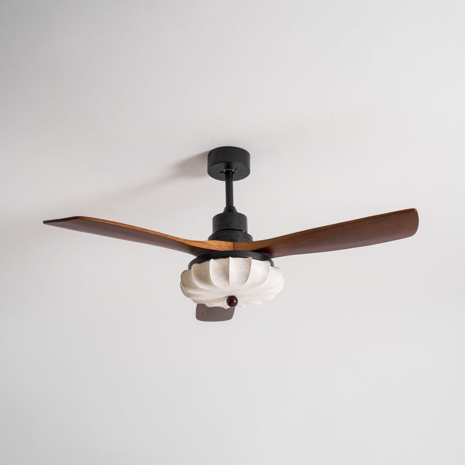 Lotus Bloom Ceiling Fan Light-Neutral Decor