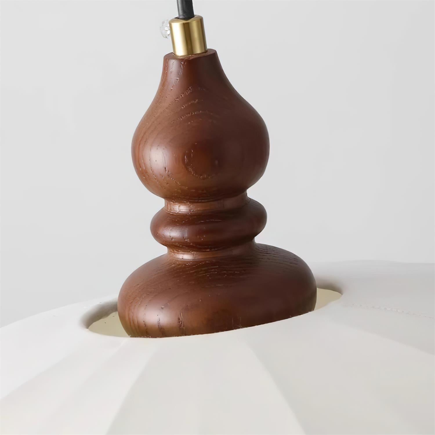 Lotus Lampe Pendante en Tissu Beige - Neutralighting
