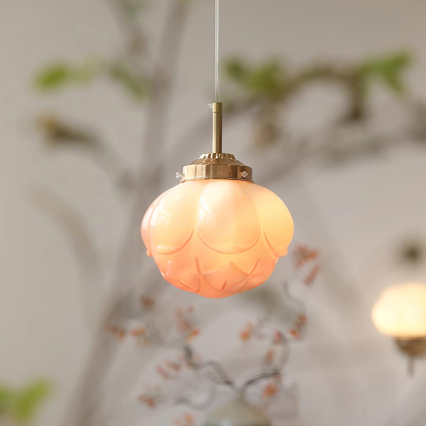 Blaze Suspension Abat-jour Fleur en Verre - Neutralighting
