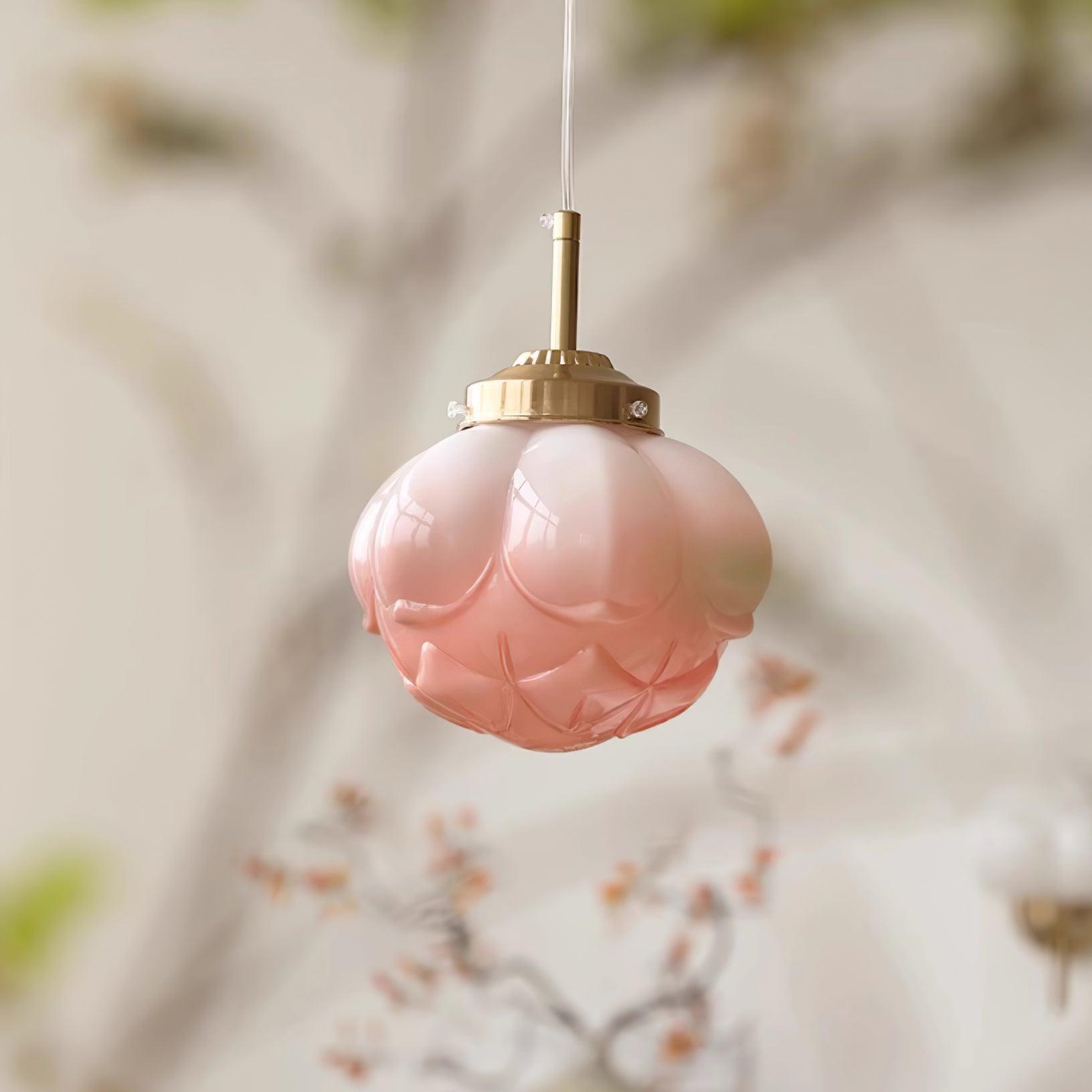 Blaze Suspension Abat-jour Fleur en Verre - Neutralighting