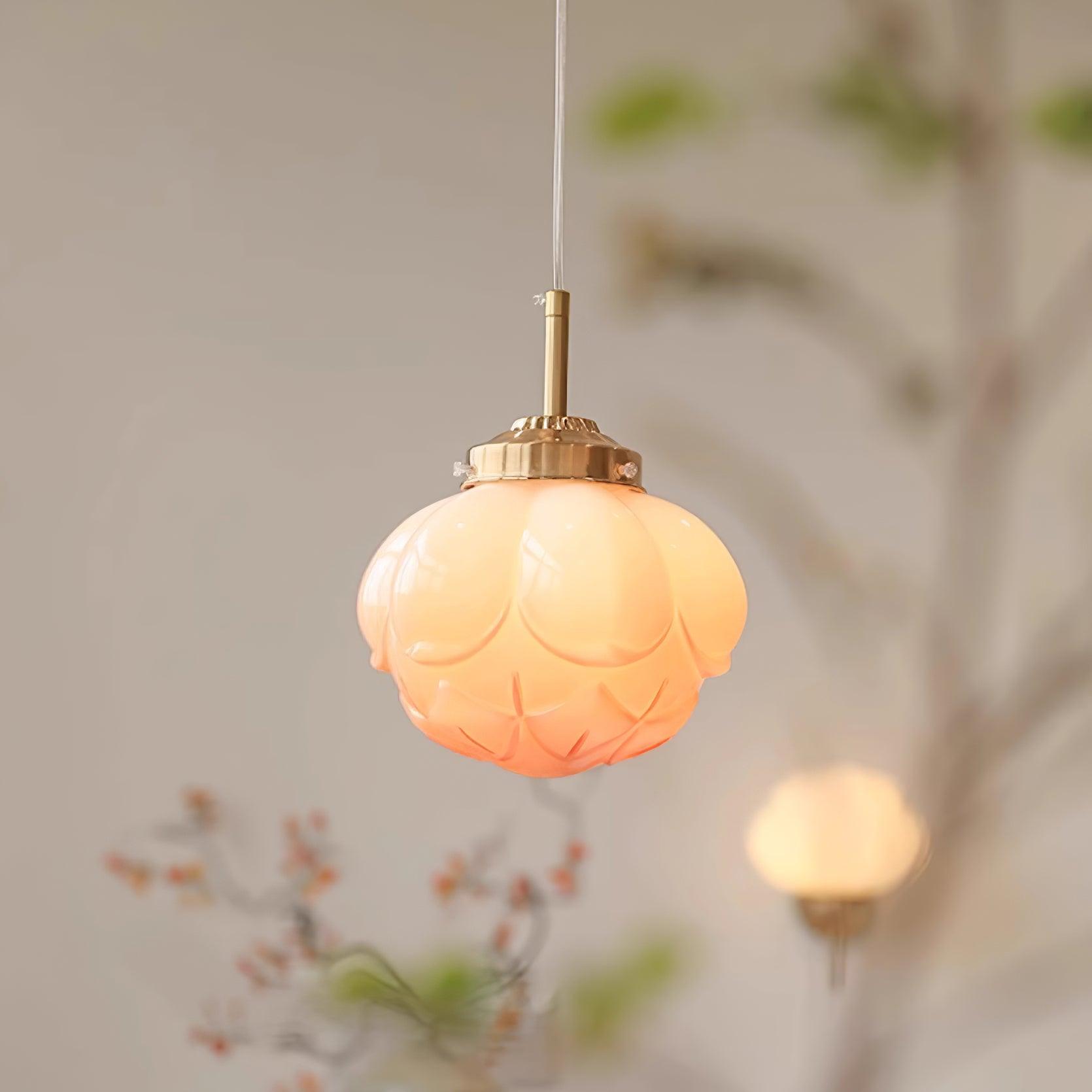 Blaze Suspension Abat-jour Fleur en Verre - Neutralighting