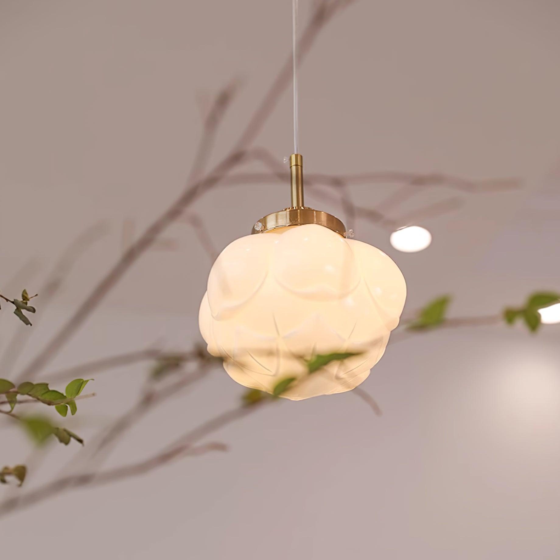 Blaze Suspension Abat-jour Fleur en Verre - Neutralighting