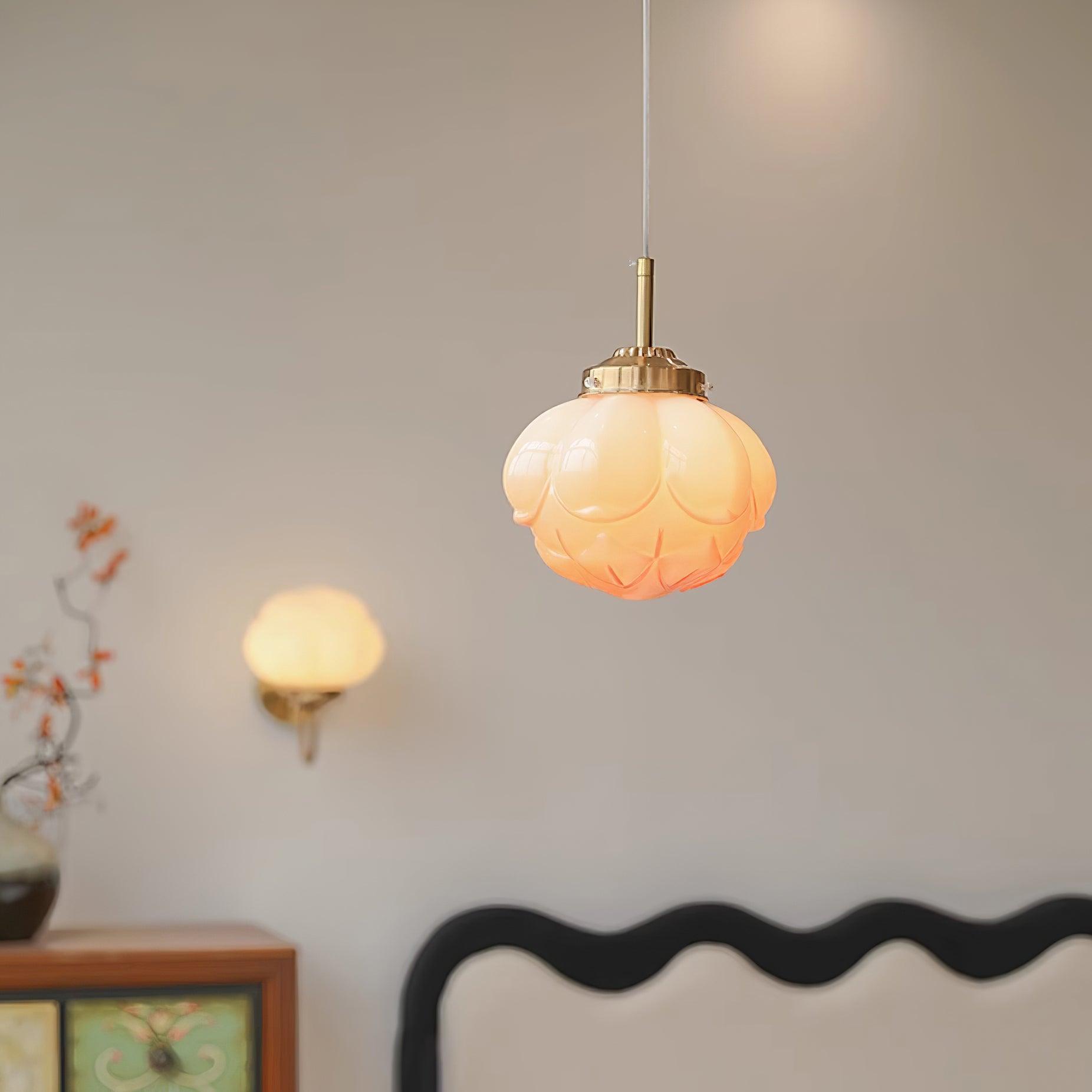 Blaze Suspension Abat-jour Fleur en Verre - Neutralighting