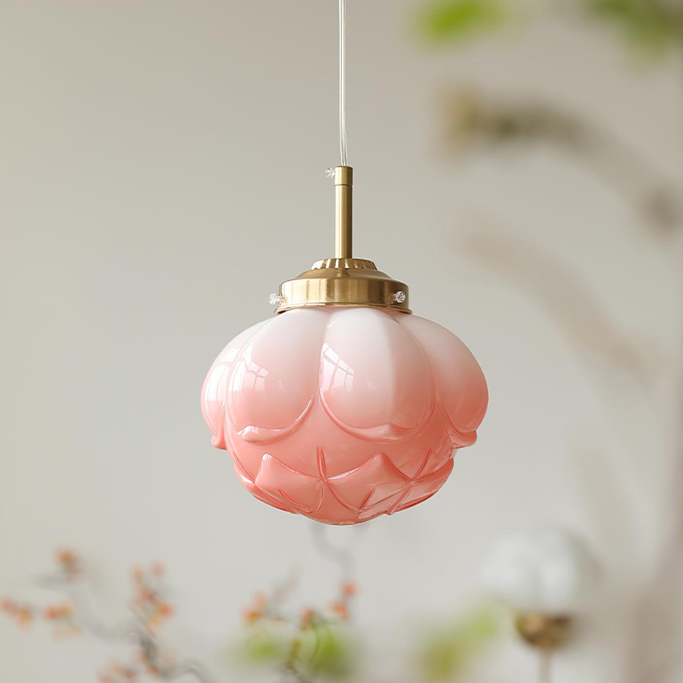 Blaze Suspension Abat-jour Fleur en Verre - Neutralighting