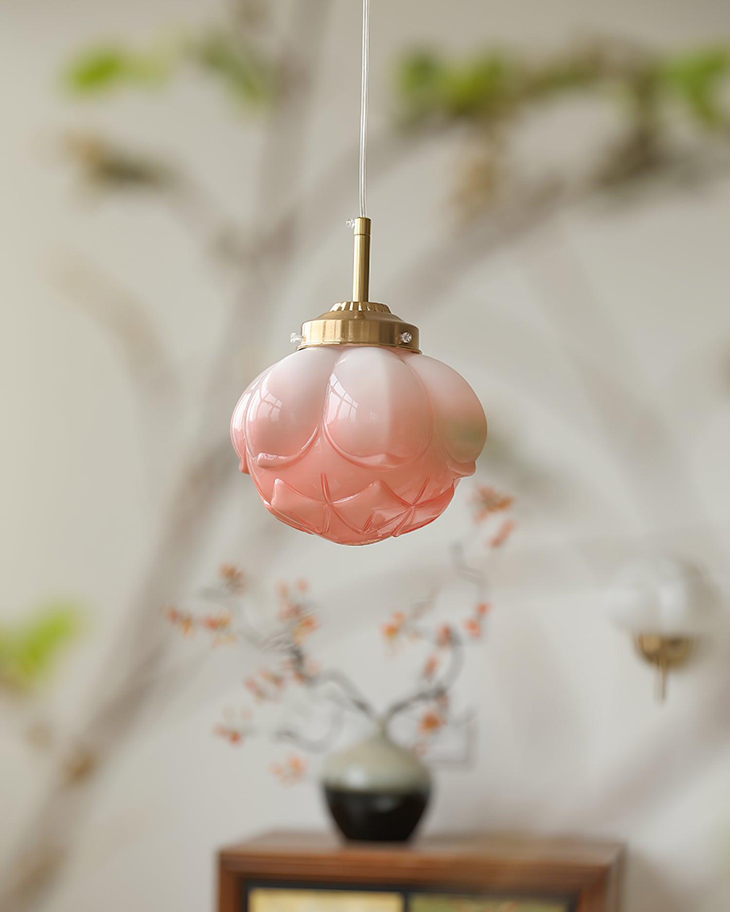 Blaze Suspension Abat-jour Fleur en Verre - Neutralighting