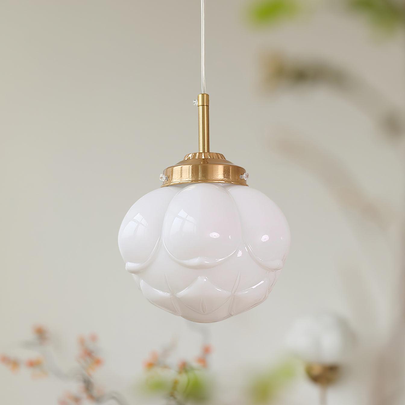 Blaze Suspension Abat-jour Fleur en Verre - Neutralighting