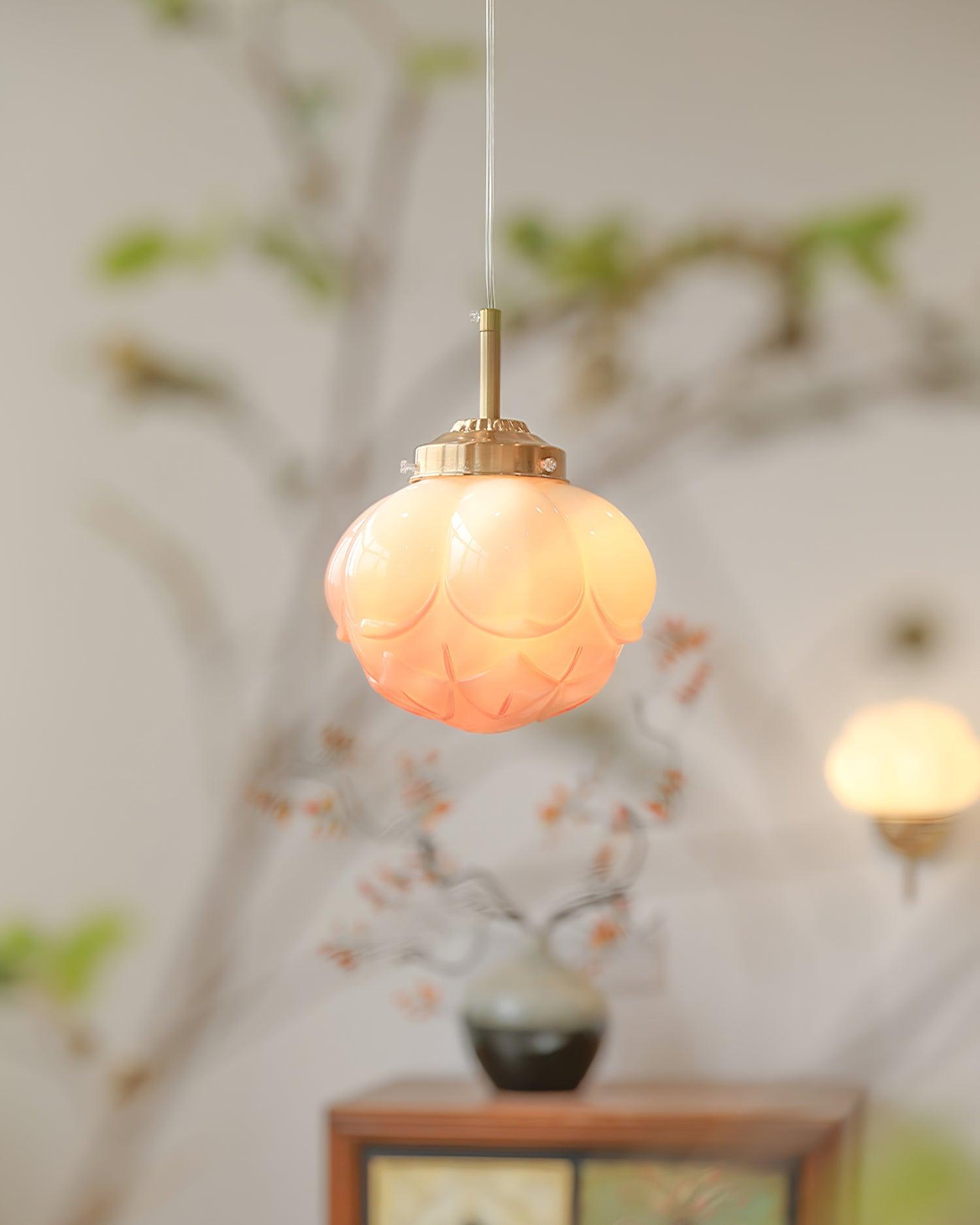 Blaze Suspension Abat-jour Fleur en Verre - Neutralighting