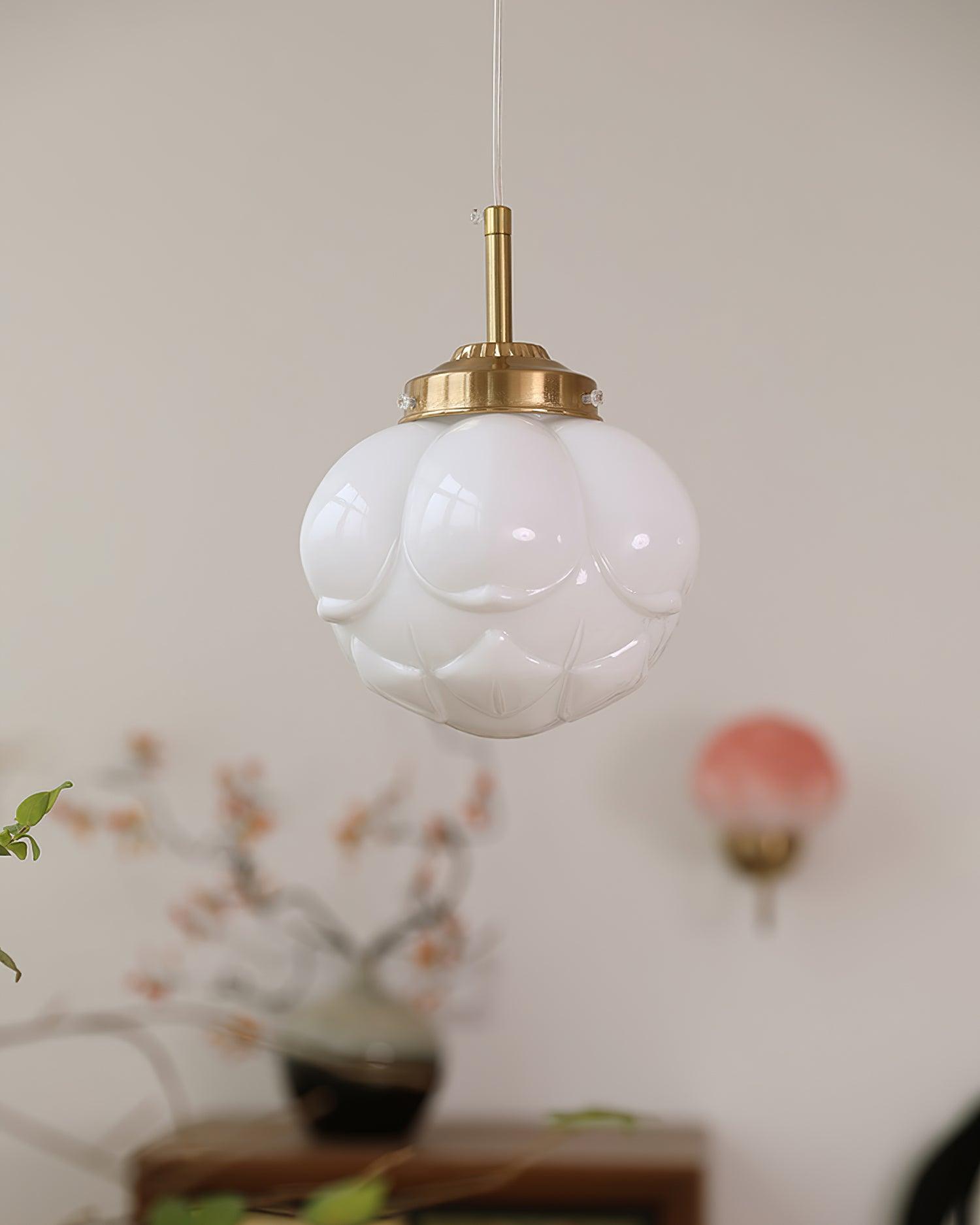 Blaze Suspension Abat-jour Fleur en Verre - Neutralighting
