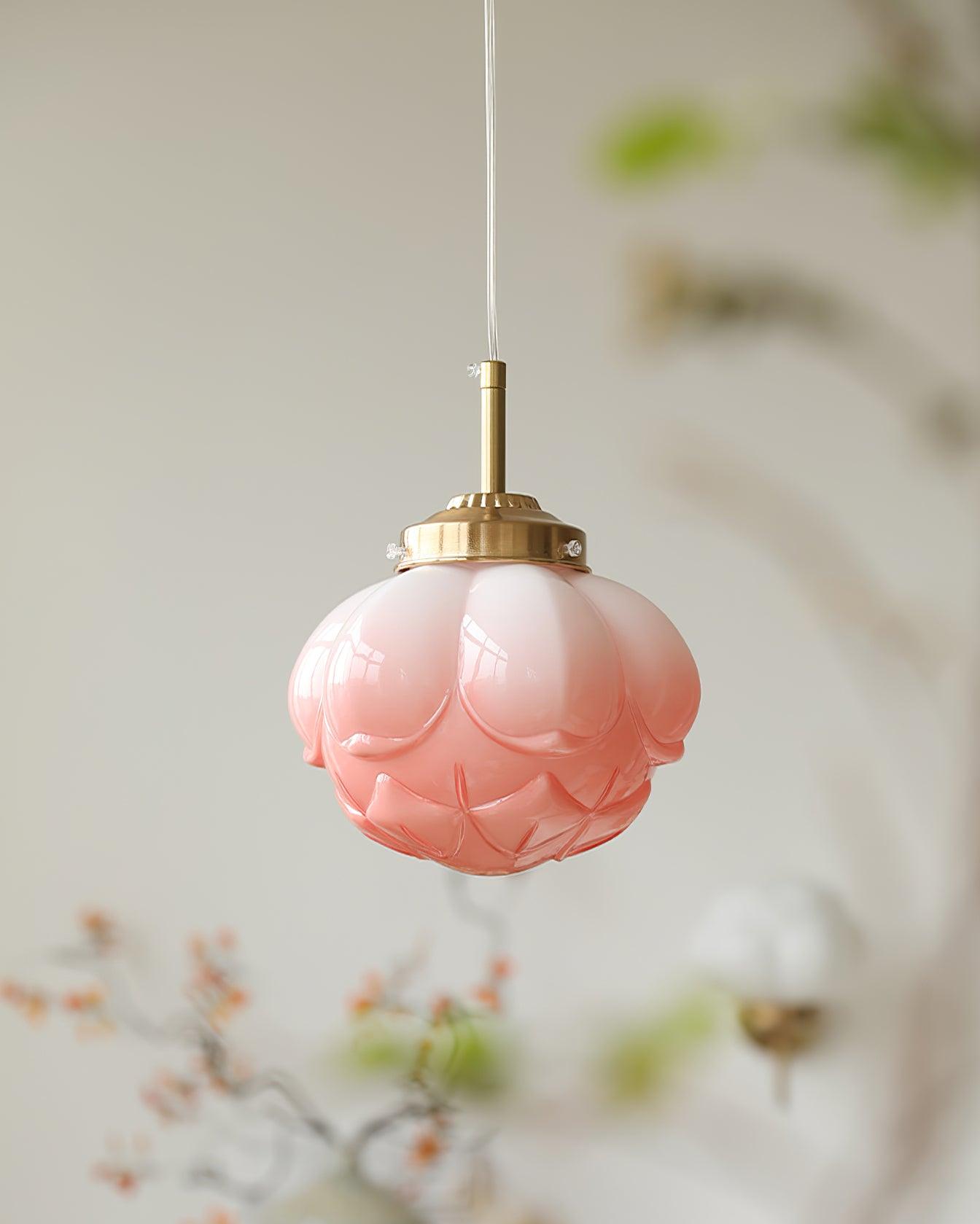 Blaze Suspension Abat-jour Fleur en Verre - Neutralighting