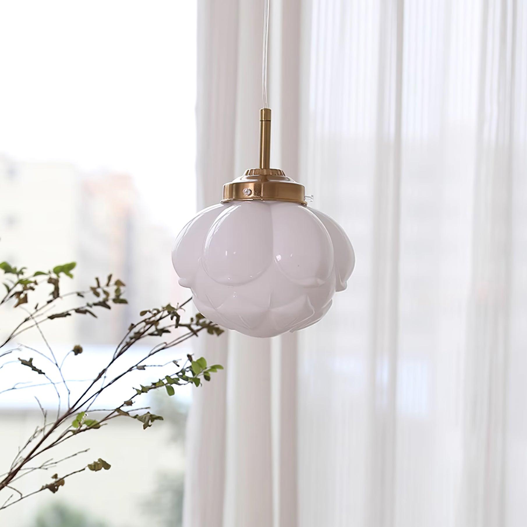 Blaze Suspension Abat-jour Fleur en Verre - Neutralighting
