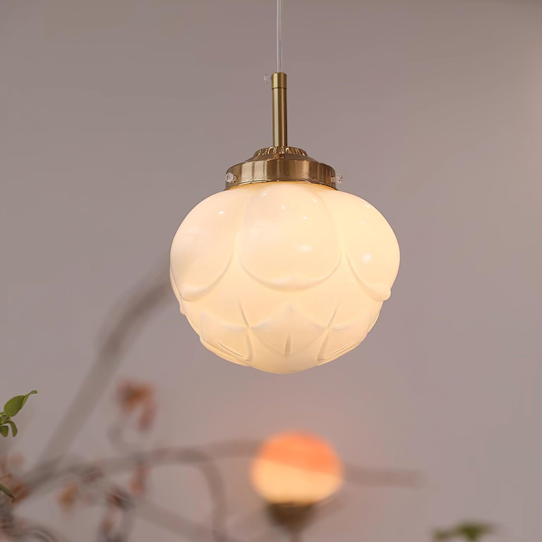Blaze Suspension Abat-jour Fleur en Verre - Neutralighting