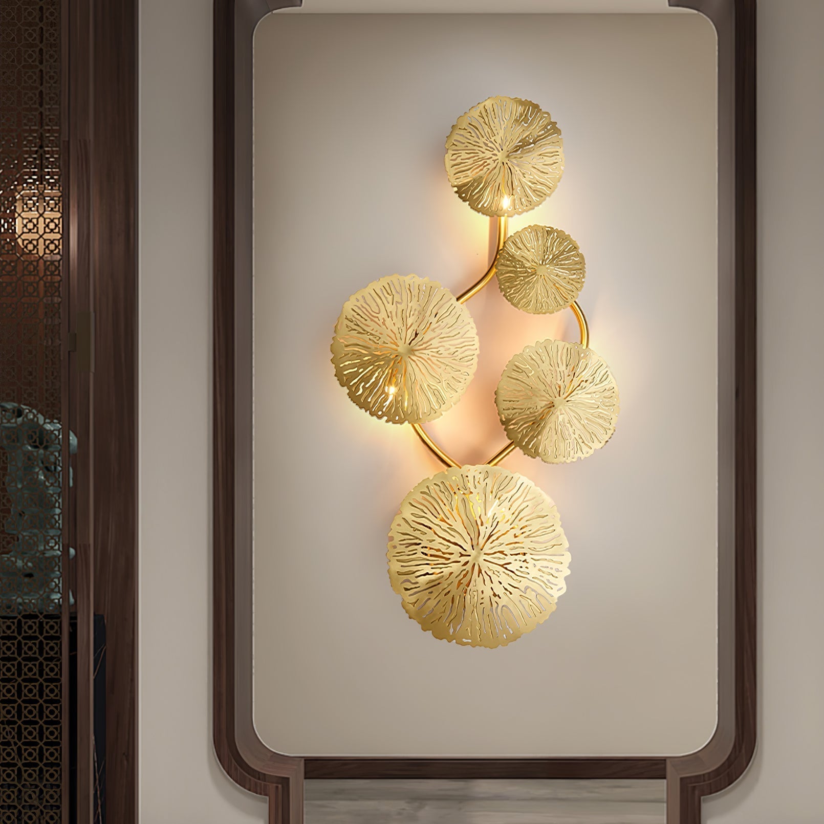 Veya Applique Murale Feuille de Lotus - Neutralighting