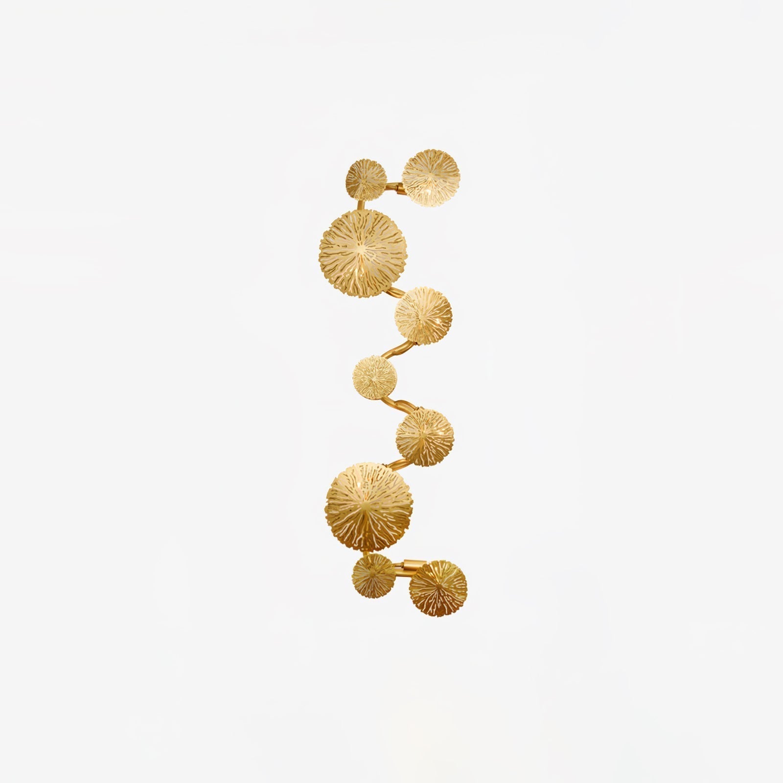 Lustra Applique Murale Feuille De Lotus En Laiton - Neutralighting