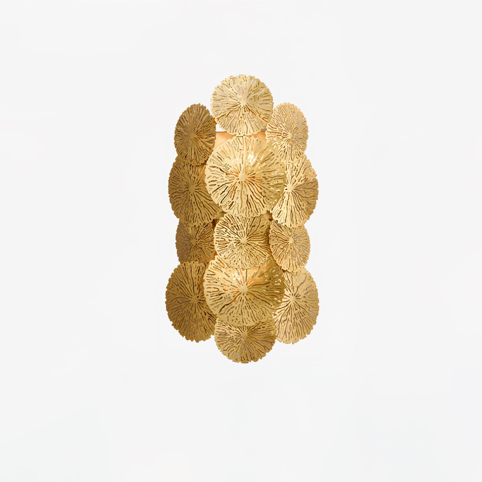 Lustra Applique Murale Feuille De Lotus En Laiton - Neutralighting