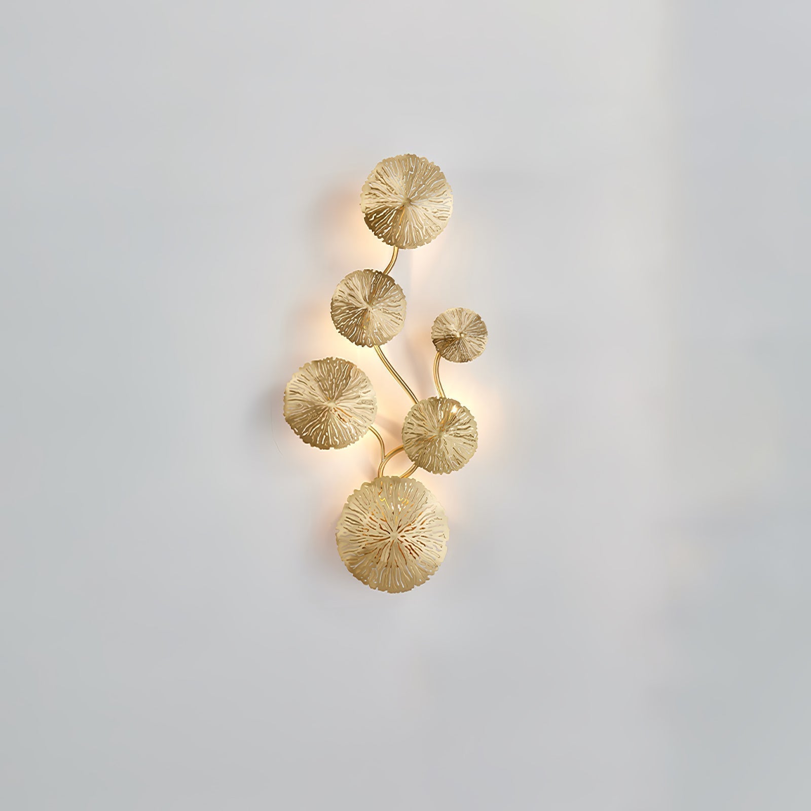 Lustra Applique Murale Feuille De Lotus En Laiton - Neutralighting