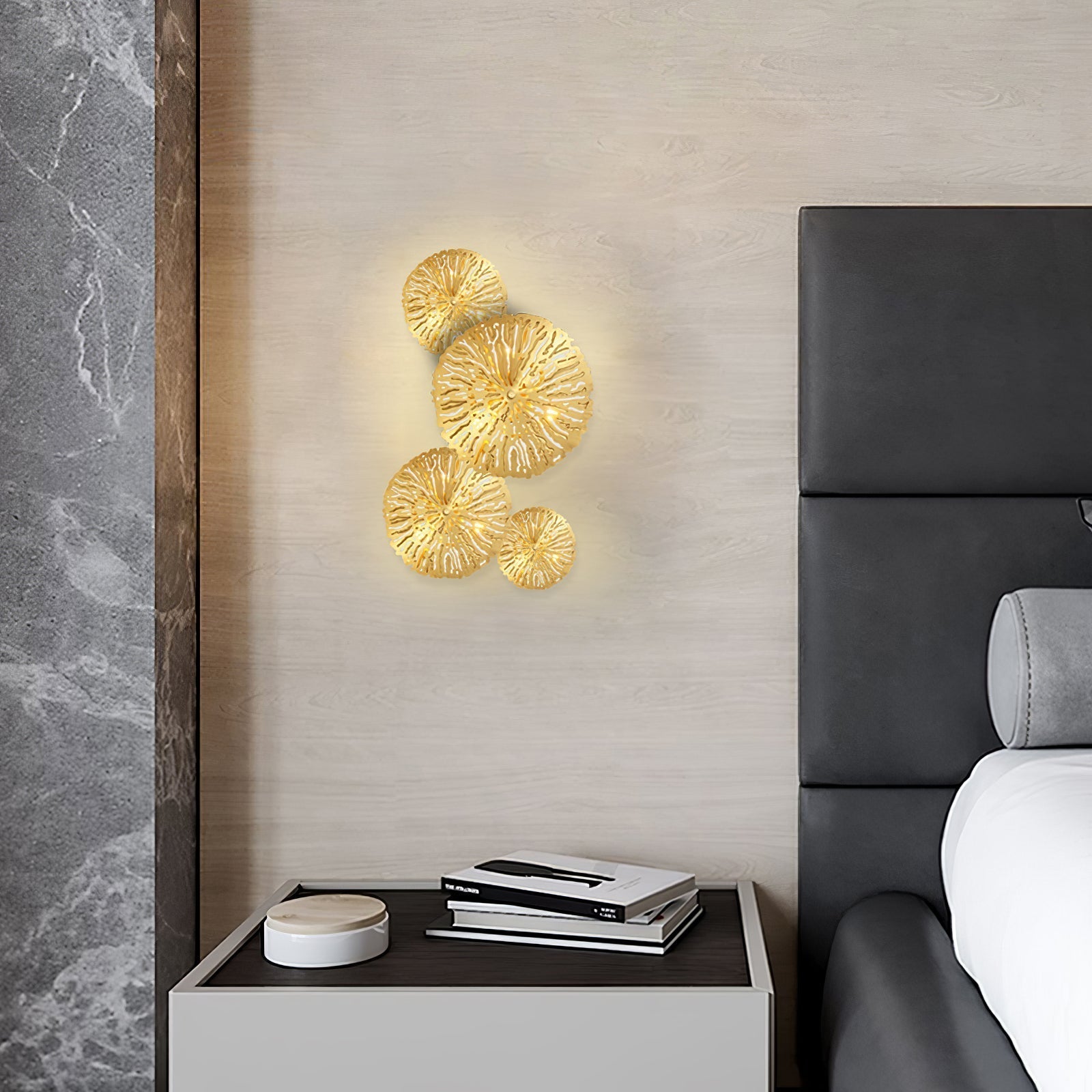 Veya Applique Murale Feuille de Lotus - Neutralighting