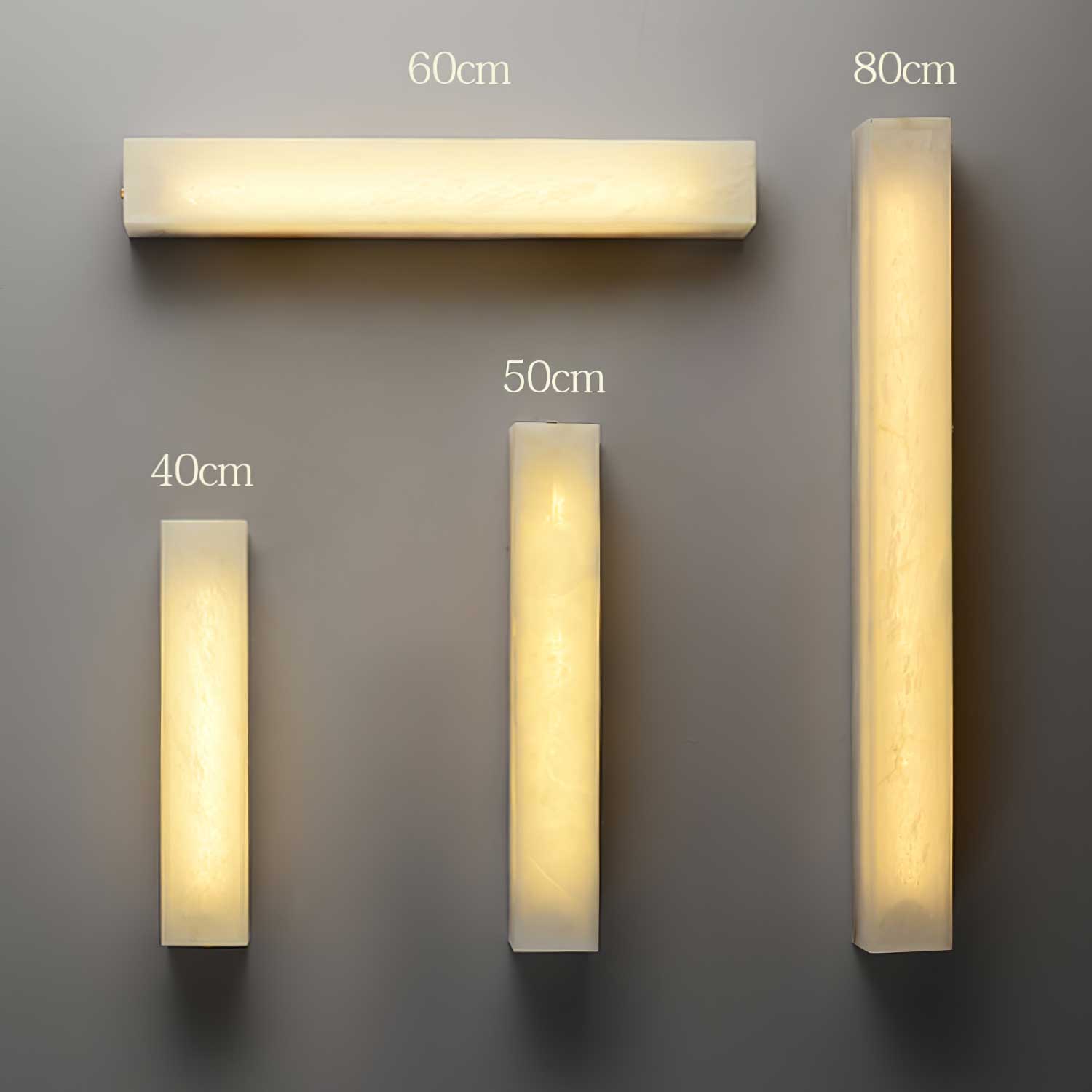 Irina Cylindrique Albâtre Luminaire Mural - Neutralighting