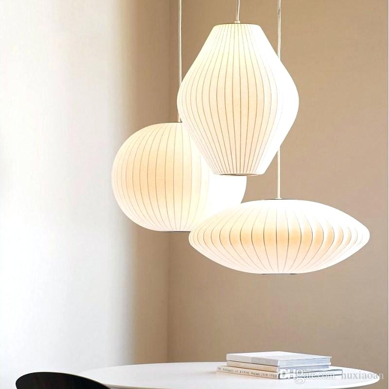 Etrio Suspension Vintage. Métal/Tissu. Blanc. Bar - Neutralighting
