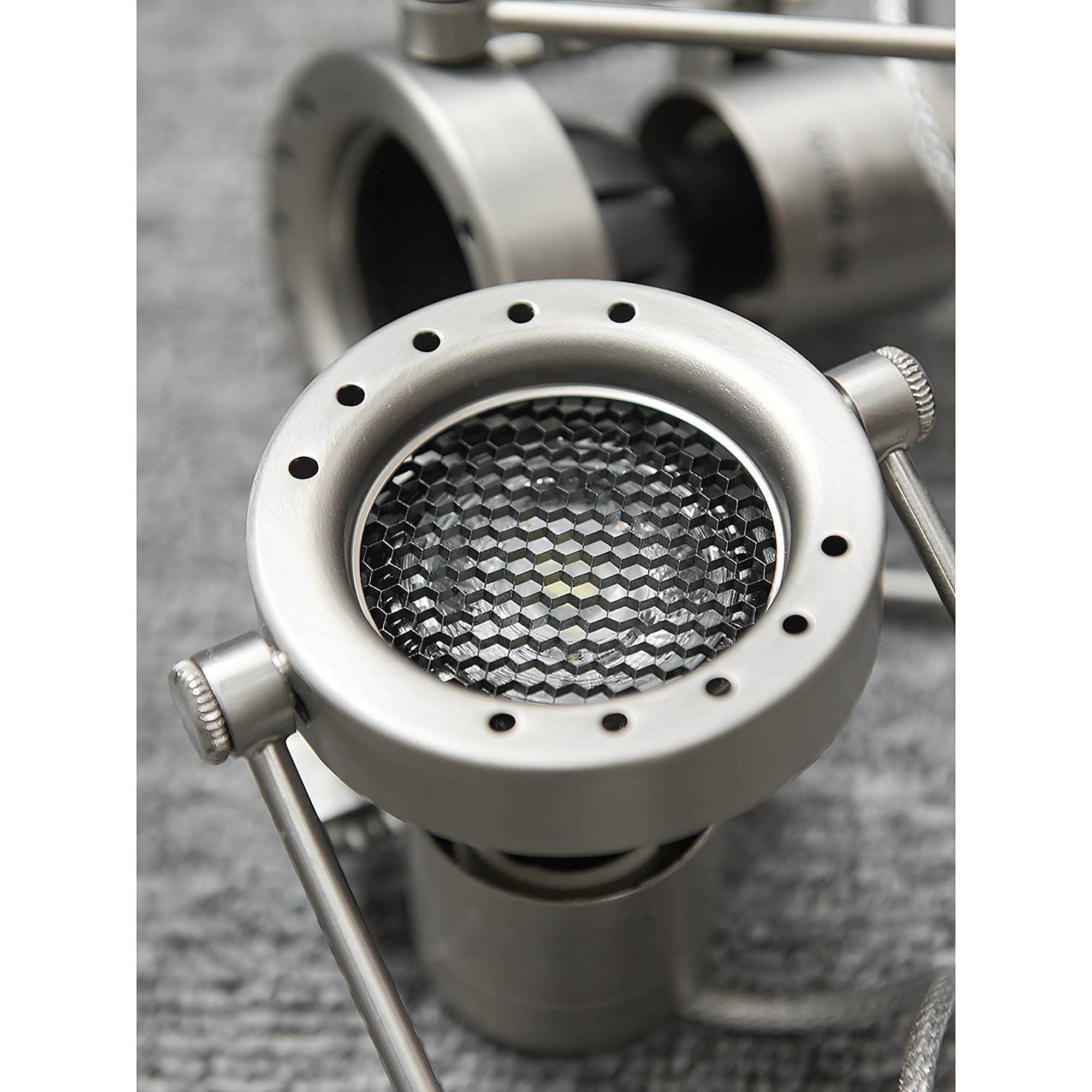 Ivelor Spots Sur Rail Industriels Vintage en Métal et Verre - Neutralighting