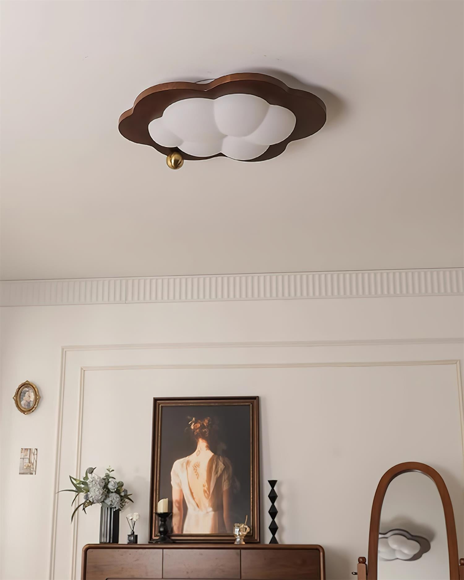 Pivora Cloud-Inspired Flush Mount Ceiling Light - Letslighting