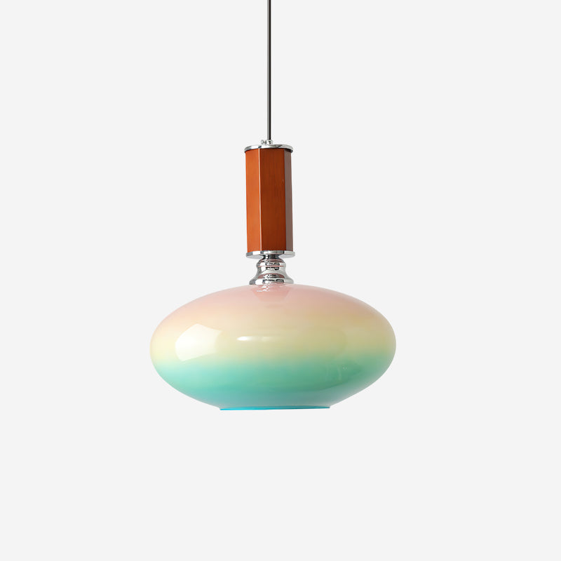 Lumia Pastel Gradient Glass Pendant Lamp - Letslighting