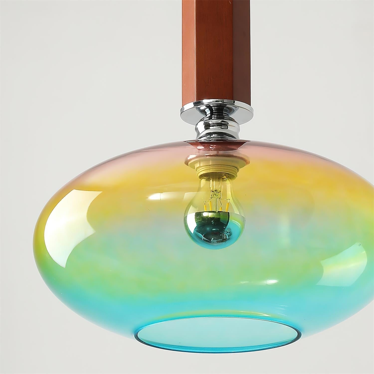 Lumia Pastel Gradient Glass Pendant Lamp - Letslighting