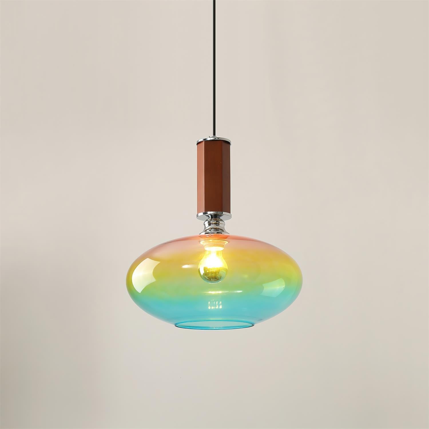 Lumia Pastel Gradient Glass Pendant Lamp - Letslighting