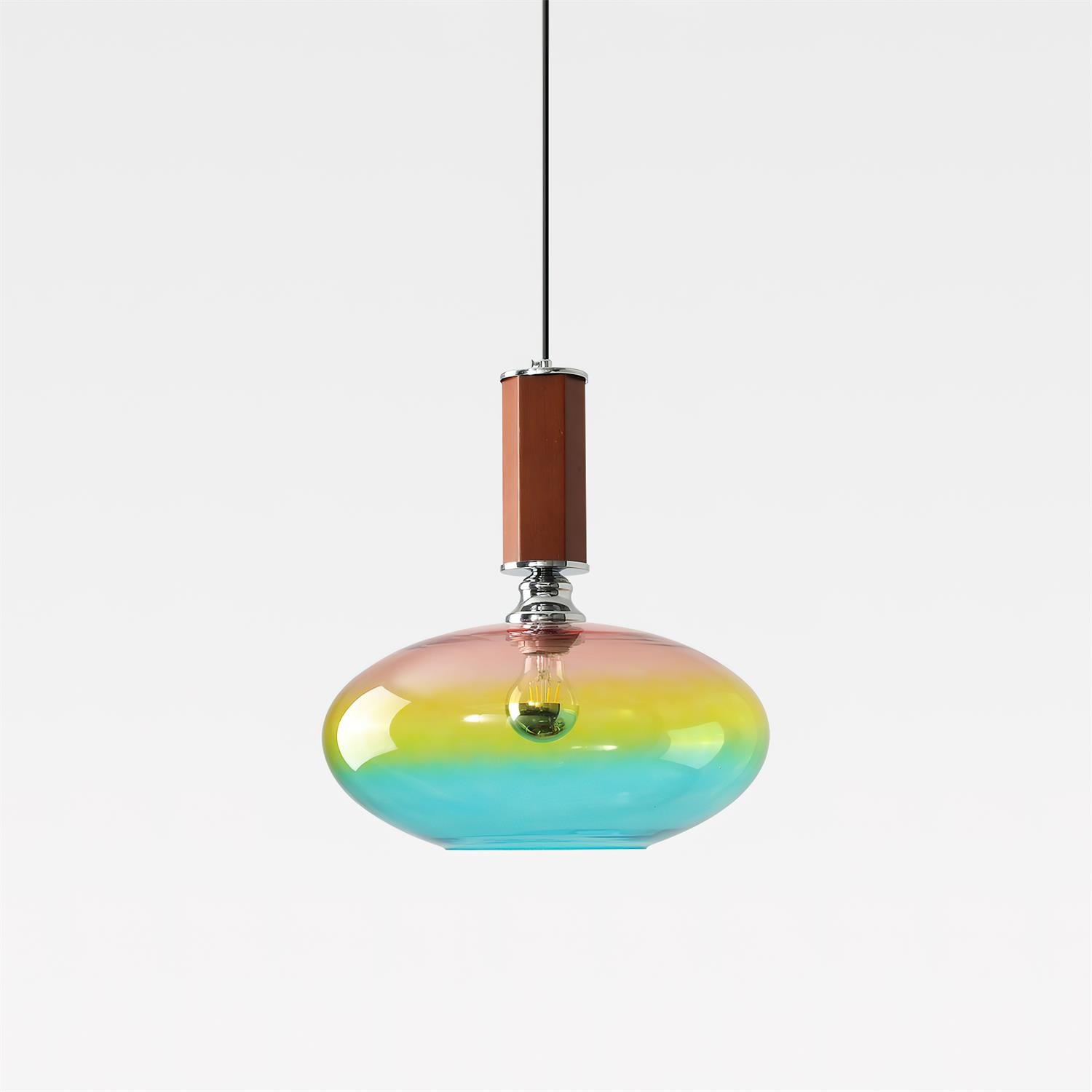 Lumia Pastel Gradient Glass Pendant Lamp - Letslighting