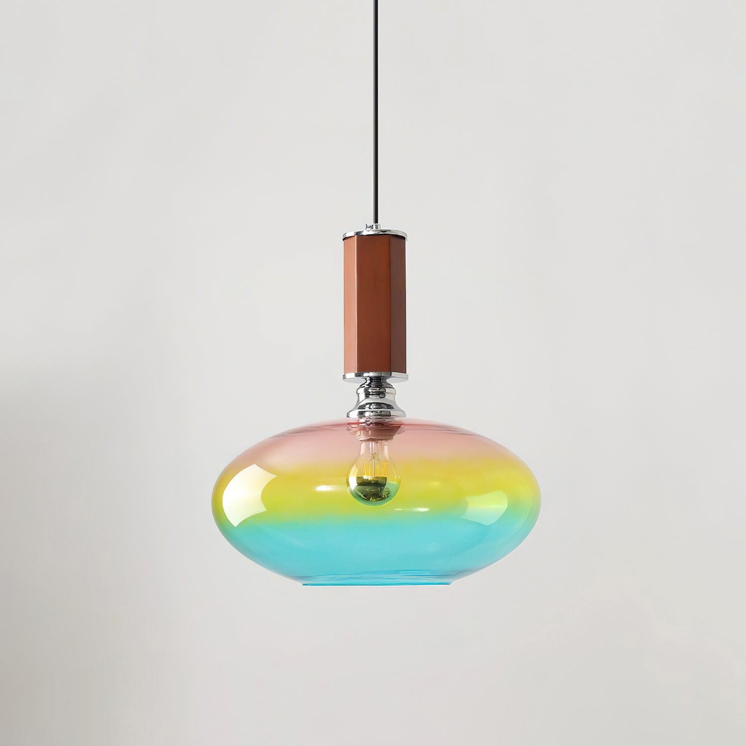Lumia Pastel Gradient Glass Pendant Lamp - Letslighting