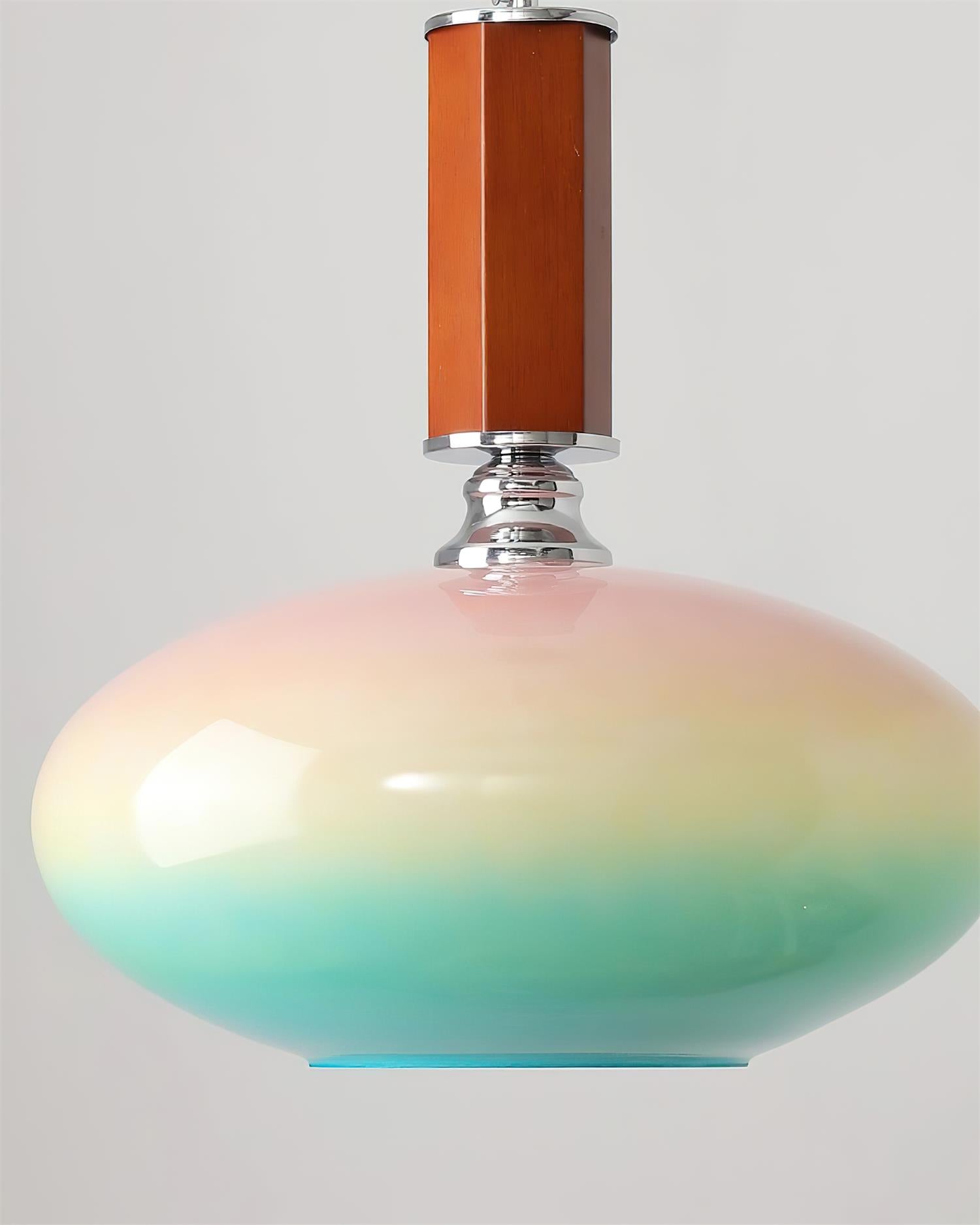 Lumia Pastel Gradient Glass Pendant Lamp - Letslighting