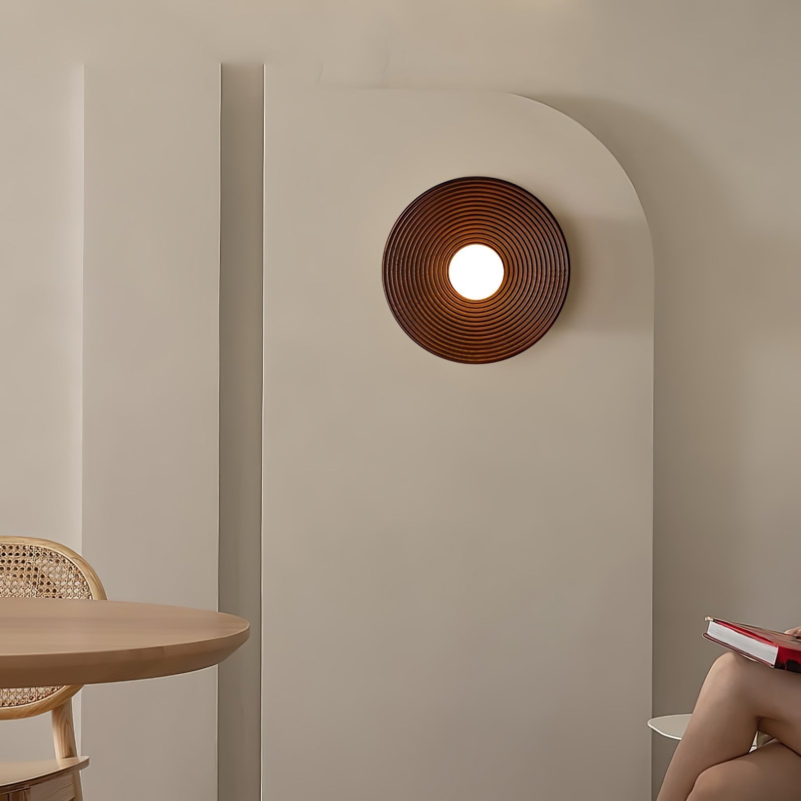 Lumina Contour Wooden Sconce - Blowlighting